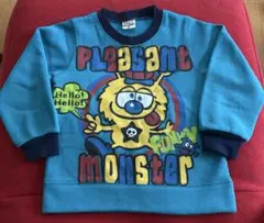 110サイズ　PARO CLUB モンスター　トレーナー裏起毛　男　キッズ　子供