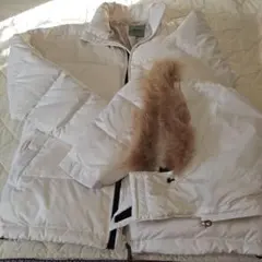 Ancêtres ホワイト ダウンジャケット Mメンズ