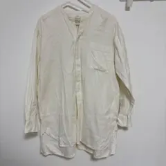 アイボリー フランネルシャツ S-M