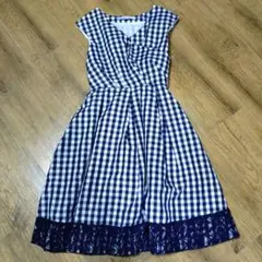 【美品】MERCURYDUO チェック柄 ワンピース Fサイズ