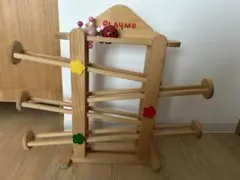 フラワーガーデン　Playme スロープトイ　プレイミー　木のおもちゃスロープ