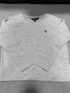 ポロラルフグレー トレーナー M（8歳〜10歳）140 子供　女の子