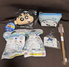 クレヨンしんちゃん ポーチ＆箸＆キーホルダー＆入浴剤　　 ＊f0916