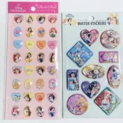 Disney Princess ストーンシール＆ウォーターステッカーセット