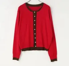 【新品•未使用】ローリーズファーム　ハイショククルーカーディガン