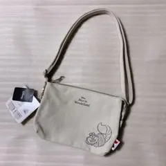 不思議の国のアリス チェシャ猫 ショルダーバッグ ゴールド