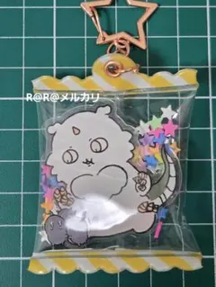 韓国　ちいかわ　あのこ　キャンディ型キーホルダー　キーリング