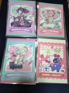 ゼンゼロ gigo 妄想エンジェル ノベルティ ポストカード 4種 コンプリート
