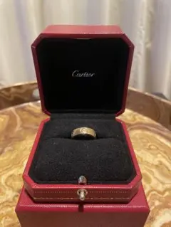 Cartier カルティエ ラブ リング クラシックモデル YG 53 LOVE - メルカリ