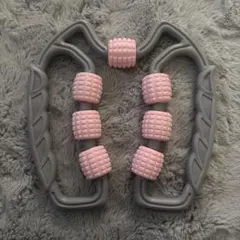 フォームローラー マッサージローラー ピンク