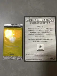WCCF エクストラカードキャンペーン第12弾 未開封 当選書付き