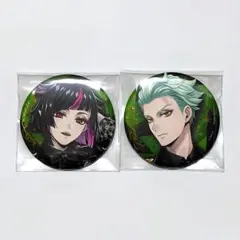 リリア　セベク　ブレイジングジュエル　缶バッジ　vol.2　ツイステ