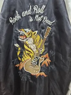 【✨美品✨】corisco　ギター虎　スカジャン　L　ユニセックス　和柄