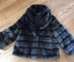 わかめ様専用　ファー　コート　tommy hilfiger 美品