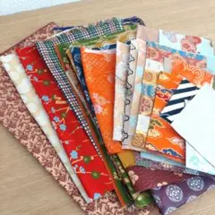 【美品】 はぎれセット 着物生地 和柄 はぎれ　古布 布地 パッチワーク 手芸