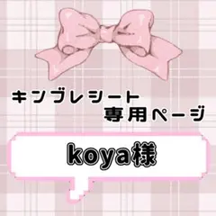 ❤︎ Koya様専用ページ ❤︎ キンブレシート