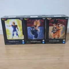 ドラゴンボール 魔人ベジータ 孫悟空 超サイヤ人ベジット フィギュア