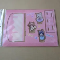 ネコぱら アクリルスタンド 2種　メイプル＆シナモン　フレーズ＆時雨 新品未開封 ネコぱら アクリルスタンド 2種 メイプル＆シナモン