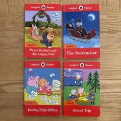 Ladybird Readers Level 2 英語絵本 4冊セット