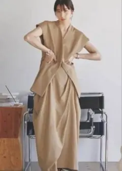 todayful トゥデイフル　Drape Satin Skirtのサムネイル