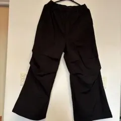Casper John 黒 ワイドパンツ. Mサイズ
