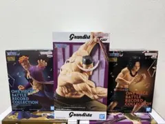 ワンピース　フィギュアセット　白ひげ海賊団　白ひげ　マルコ　エース