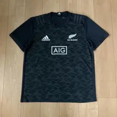 adidas ラグビー オールブラックス パフォーマンスTシャツ 背番号14