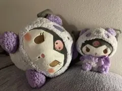 サンリオキャラクターズ　もこもこパンダぬいぐるみ　2点セット(最終値下げ)