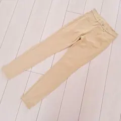 ◆美品◆ユニクロ◆イエロー◆スキニーストレッチパンツ◆Ｍ◆