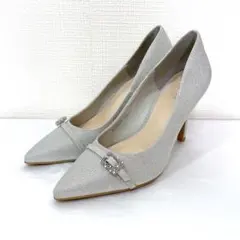 RANDA 2025SS 【走れる美脚パンプス】グリッターヒールフィットパンプス