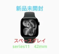 Apple Watch series11 42mm 新品未開封1/10まで掲載