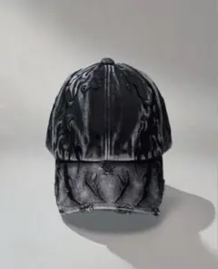 CHIKASHITSU PLUS HIGH Overdyed denim cap