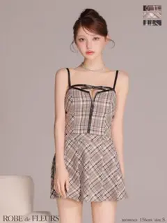 ROBE de FLEURS ベージュ Sのサムネイル