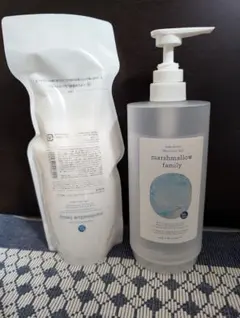 【新品未使用】【匿名発送】ばぶばぶ　マシュマロ　ファミリー　 詰め替え600ml