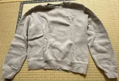 トレーナー 冬服 茶色 GU グレー