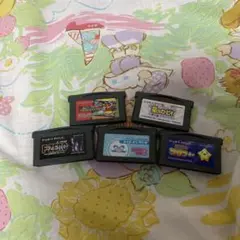 ゲームボーイアドバンスソフト 5本セット