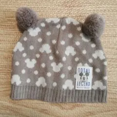 ディズニー ニット帽 ベビー 新生児 防寒 帽子 ミッキー