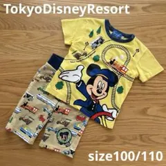 ディズニー リゾート ミッキー Tシャツ ハーフパンツ 100 110のサムネイル