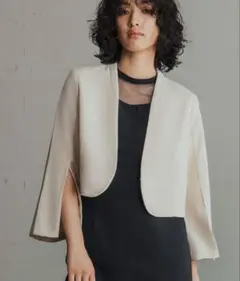 ＊美品＊ノーカラージャケットのサムネイル
