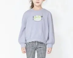 branshes モチーフ裏起毛トレーナー