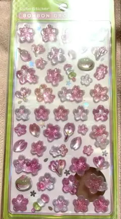 ボンボンドロップシール クーリア 和柄　桜　正規品