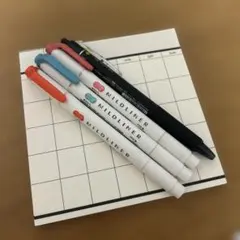 【送料無料】５点まとめ売り Mildliner フリクション　月間カレンダーのサムネイル