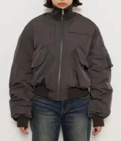 【海辺暮らし】sacai サカイ ボンバージャケット 海辺暮らし様専用】sacai サカイ ボンバージャケット - メルカリ