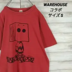 ウエアハウス チャーリーブラウン ピーナッツコラボ Tシャツ S レア希少のサムネイル