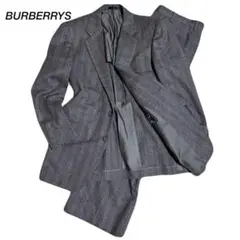 バーバリー　スーツセットアップ　ストライプ　カラー　上下　チェック柄