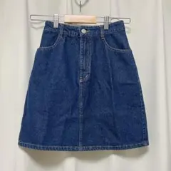 匿名配送　INGNI デニム　ミニスカート　台形スカート　Mサイズ