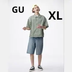GU ジーユー　デニム ショーツ　XLのサムネイル