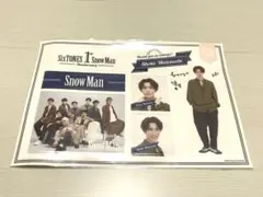 SnowMan 1stAnniversaryステッカーセット　渡辺翔太
