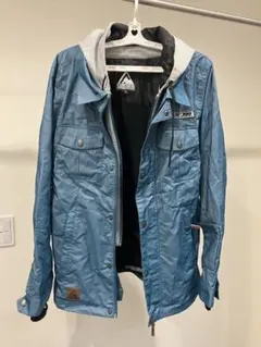 neoncollective フード付きジャケット メンズ　Mサイズ 青