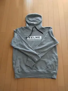 KELME グレー 　フード付きパーカー